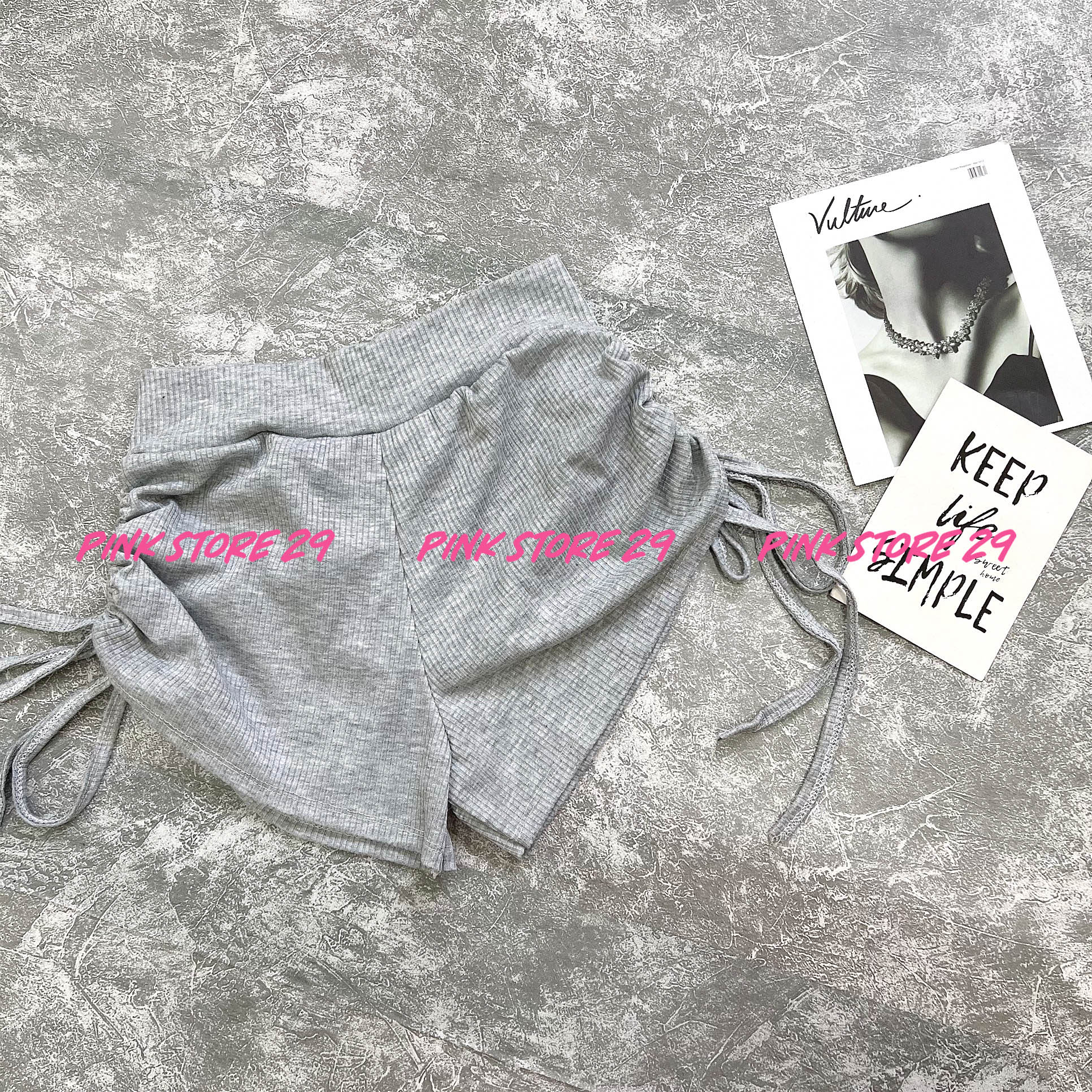 Quần Đùi Nữ Lưng Thun Dây Rút PINKSTORE29, Sexy Shorts Q014