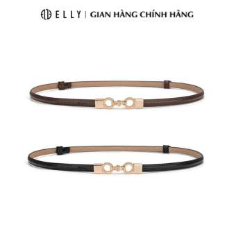 Dây thắt lưng nữ cao cấp da thật ELLY – ED71
