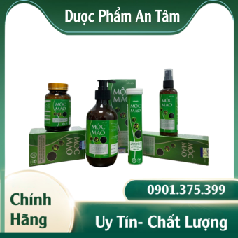 Chai Xịt Tóc Mộc Mao - Chăm Sóc Tóc Mộc Mao - Cho Mái Tóc Đen, Dày Mượt