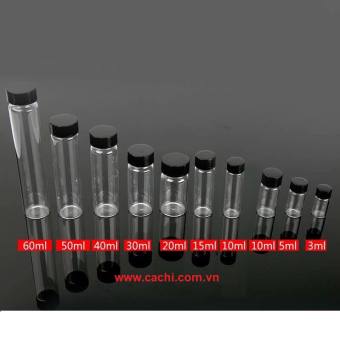 Chai thủy tinh 40ml - Lọ thủy tinh 40ml trắng trong