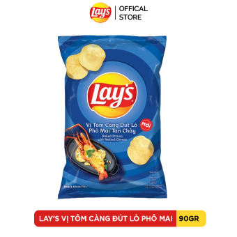 Lay's Tôm Càng Đút Lò Phô Mai 90g