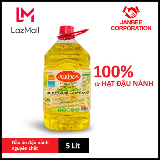 Dầu Đậu Nành Janbee 5L