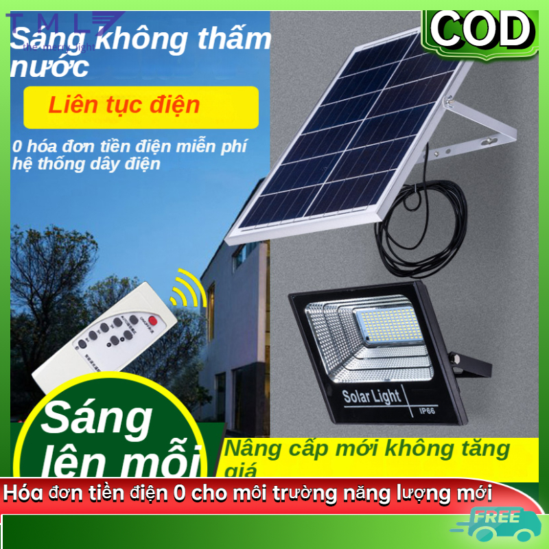 Đèn led năng lượng mặt trời 35w 80w 100w pin năng lượng mặt trời bóng đèn led
