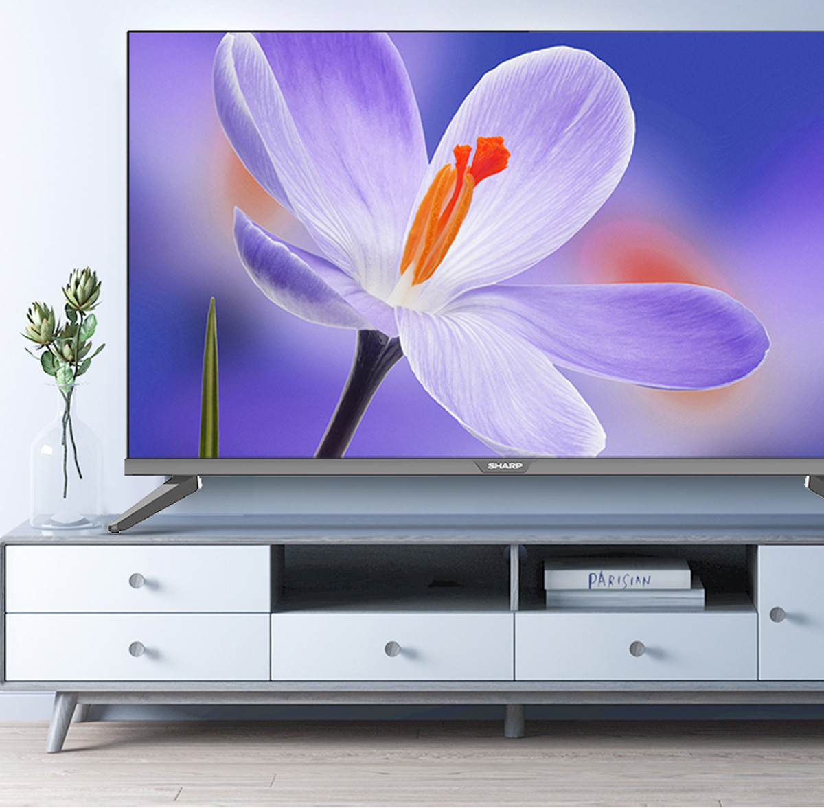 SHARP 50" 55" 4K UHD Smart TV 4T-C50GJ4000X | 4T-C55GJ4000X | Netflix, Youtube, Prime Video, Disney+  & Browser | 3 Years Warranty| Online Model · v15