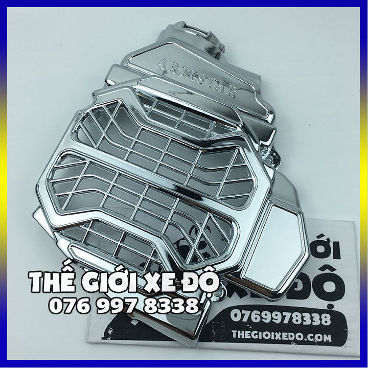 Ốp két nước air blade 2008 - 2010 xi crom cho ab đời đầu và ab thái - phụ kiện trang trí ốp xi inox xe ab