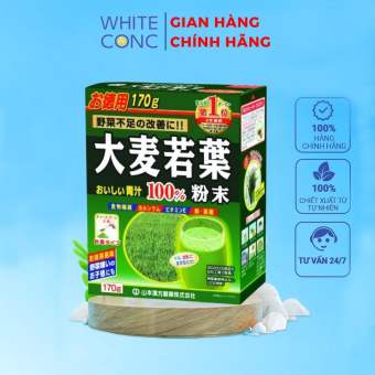 Bột lúa non Nhật Bản 44 gói, bột lúa mạch non Grass Barley  Nhật Bản, trà lúa non