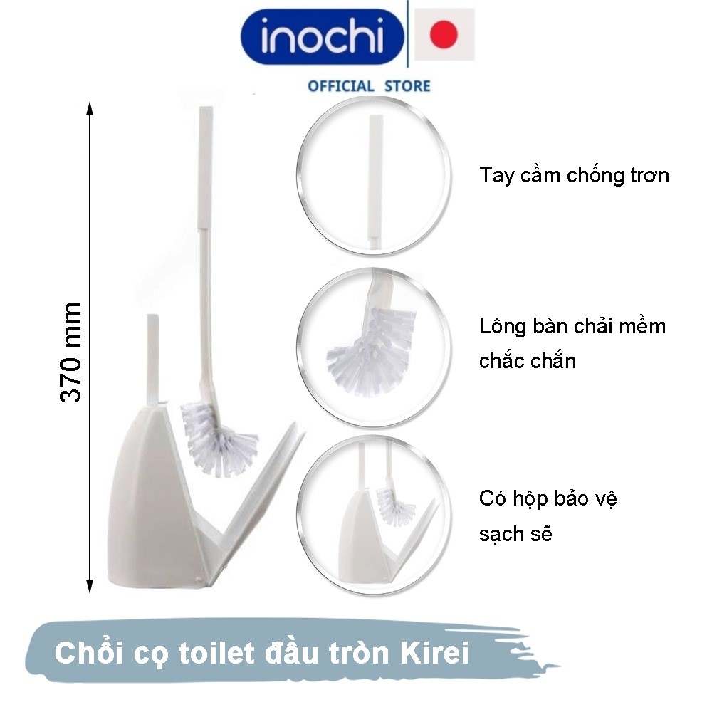 Chổi cọ toilet, Chổi cọ toilet đầu tròn Kirei vệ sinh nhà cửa toilet