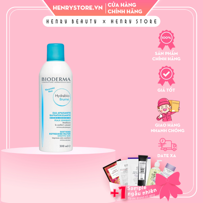 Xịt khoáng Bioderma Hydrabio Brume 300ml