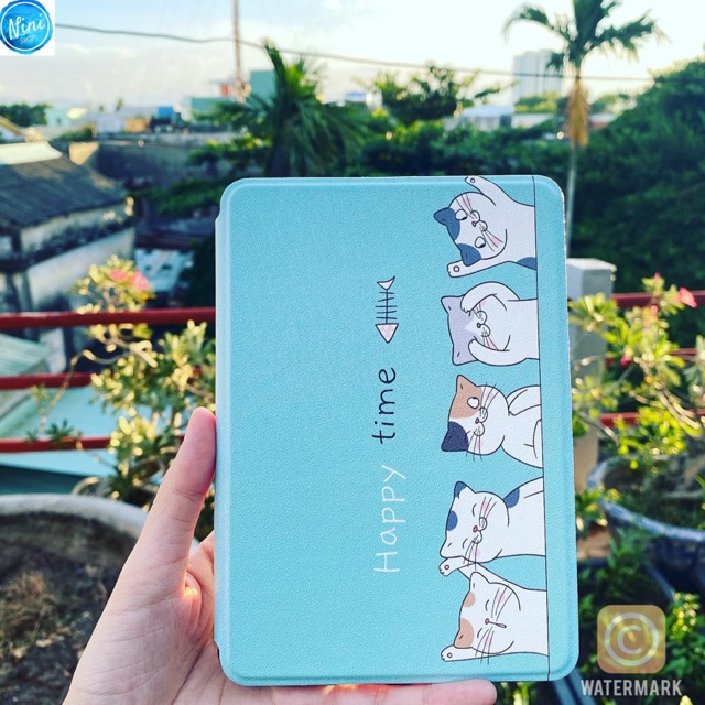 Cover ốp lưng dẻo hình chú mèo xinh xắn cho kindle paperwhite 3,4,5 sản phẩm tốt độ bền cao cam kết sản phẩm nhận được như hình và mô tả