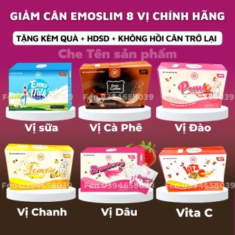 Emoslim detox giám cân EMOSLIM GIẢM CÂN FULL 8 VỊ DETOX TRÁI CÂY / hỗ trợ giảm cân giam can slim sấy khô