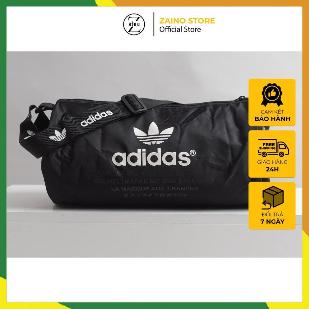Túi trống thể thao gym đựng giày quần áo adidas mini nhỏ gọn tiện lợi chất liệu polyester cực xin chống nước tốt