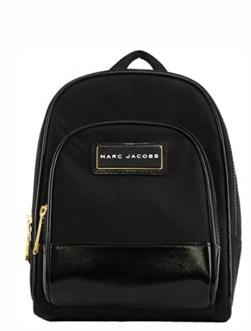 Marc jacobs black hot sale mini backpack