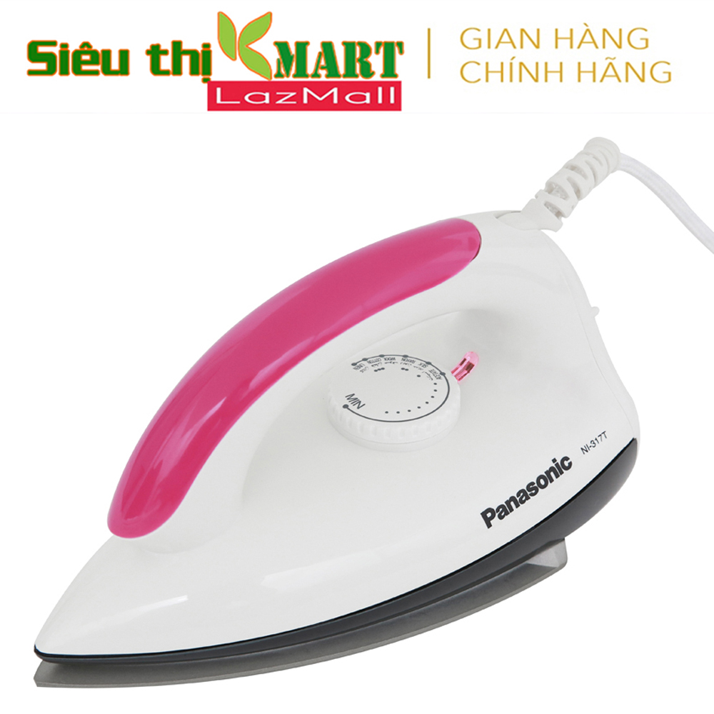 Bàn ủi khô Panasonic Nhật Bản sản xuất tại Malaysia hàng chính hãng bảo hành 12 tháng.