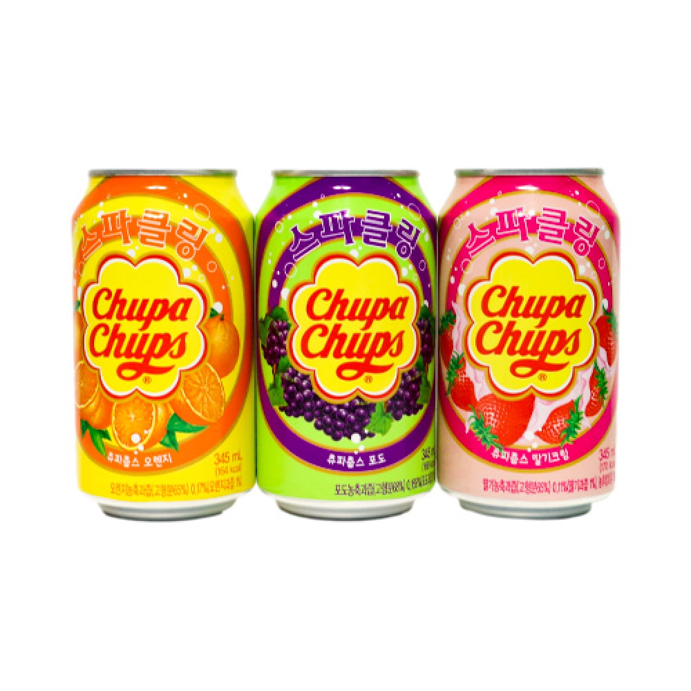 Nước ngọt có ga vị chupa chups- xuất xứ : hàn quốc