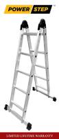 Power Step Aluminum Dual Ladder 5/10ft
