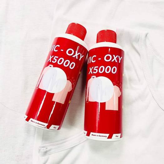 NƯỚC TẨY TRẮNG QUẦN ÁO VIC OXY X5000