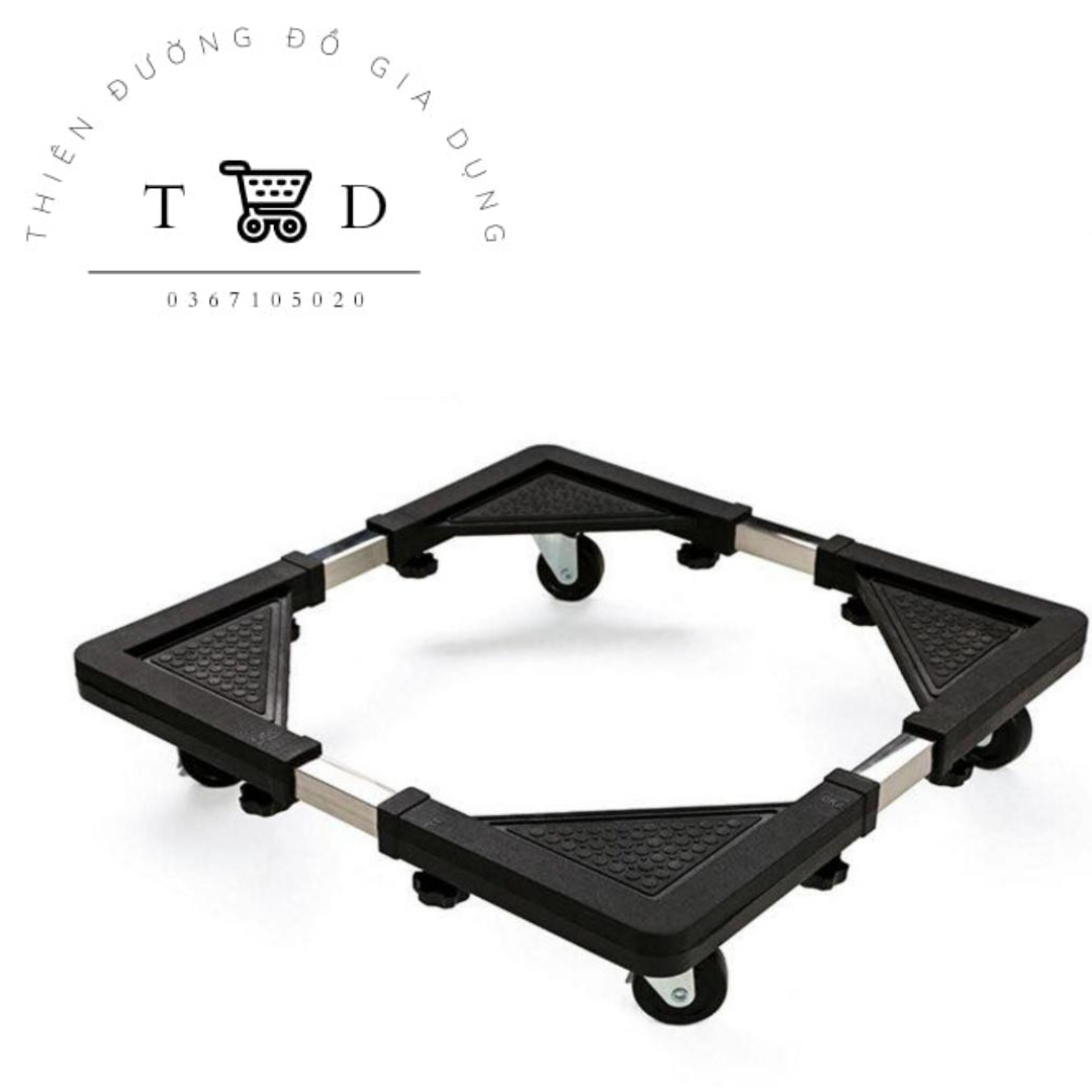 Giá để tủ lạnh, kệ để máy giặt, chân đế máy giặt, chân đế tủ lạnh, chân đế chống rung lắc máy giặt tủ lạnh, chân đế máy lọc nước, tủ lạnh đa năng inox