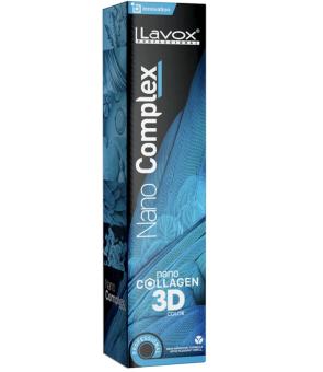 KEM NHUỘM CHUYÊN NGHIỆP 3D LAVOX NANO COLLAGEN SIÊU DƯỠNG 100ml + OXY ( HÀNG CHÍNH HÃNG )