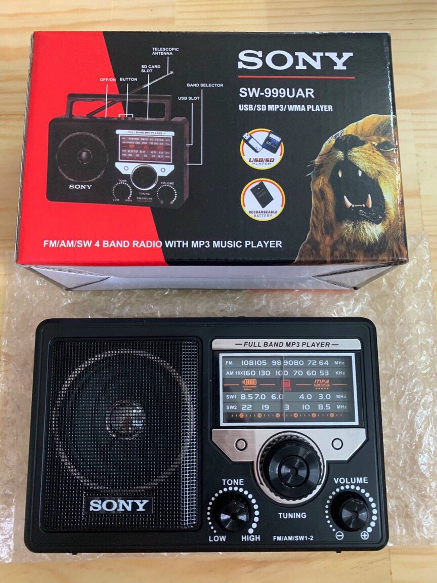 Đài fm sony sw-999uar - mtmax
