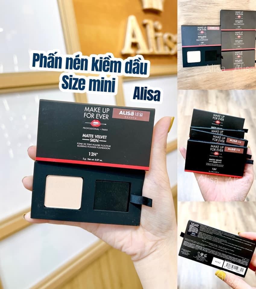 Phấn nén kiềm dầu size mini Make up forever - ALISA