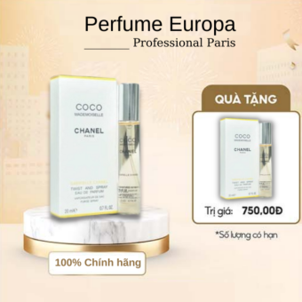 Nước hoa Coco Chanel 20ml, Chính hãng lưu hương 12h