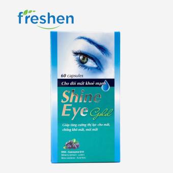 SHINE EYE GOLD - Tăng Cường Thị Lực Cho Mắt Chống Khô Mắt Mỏi Mắt lọ 60 viên
