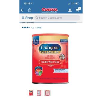 Sữa Enfagrow Nắp Đỏ 1.04Kg Mỹ ( Chuẩn Air Có Bill)