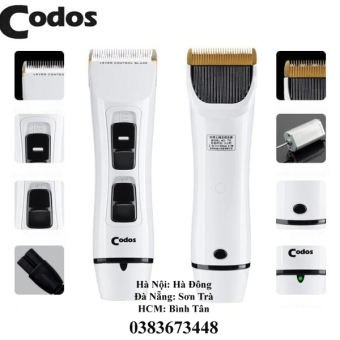 Tông đơ cắt tóc Codos KAW T6 Pro chính hãng, Tăng đơ hớt tóc xuất xứ Hàn Quốc, hai loại lưỡi dao