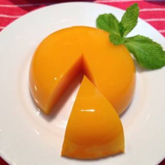 THẠCH RAU CÂU PHA SẴN CAM, chỉ có tại Xưởng Chè ngon và đồ ăn vặt