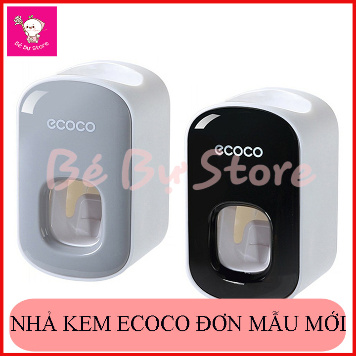 Kệ lấy kem đánh răng đựng bàn chải đánh răng đơn ECOCO sang trọng cao cấp - Nhả kem ecoco đơn mini mẫu mới