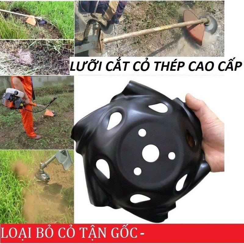 Lưỡi xới cỏ thép carbon, Lưỡi cắt cỏ, xạc cỏ, xới cỏ tận gốc