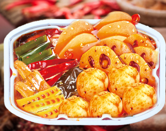 Lẩu tự sôi mini siêu rẻ - Bò viên