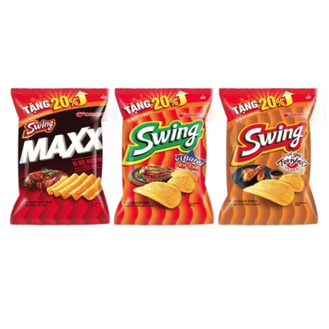 Bánh snack khoai tây Orion gói 108g