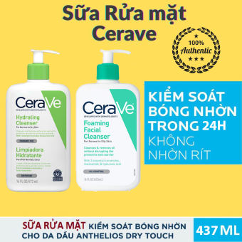 Sữa Rửa Mặt Sạch Sâu cho mọi da Dưỡng Ẩm Cerave Developed With Dermatologists Foaming Cleanser