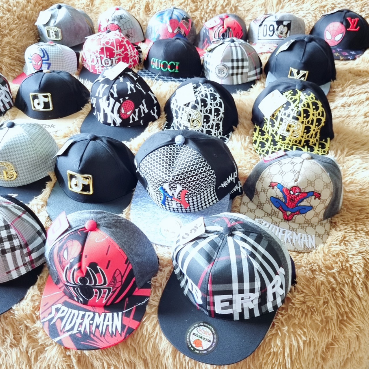 Nón lưỡi trai HIPHOP bé trai 2-8 tuổi,nón thời trang bé trai 2345678 tuổi,nón bé trai cực đẹp