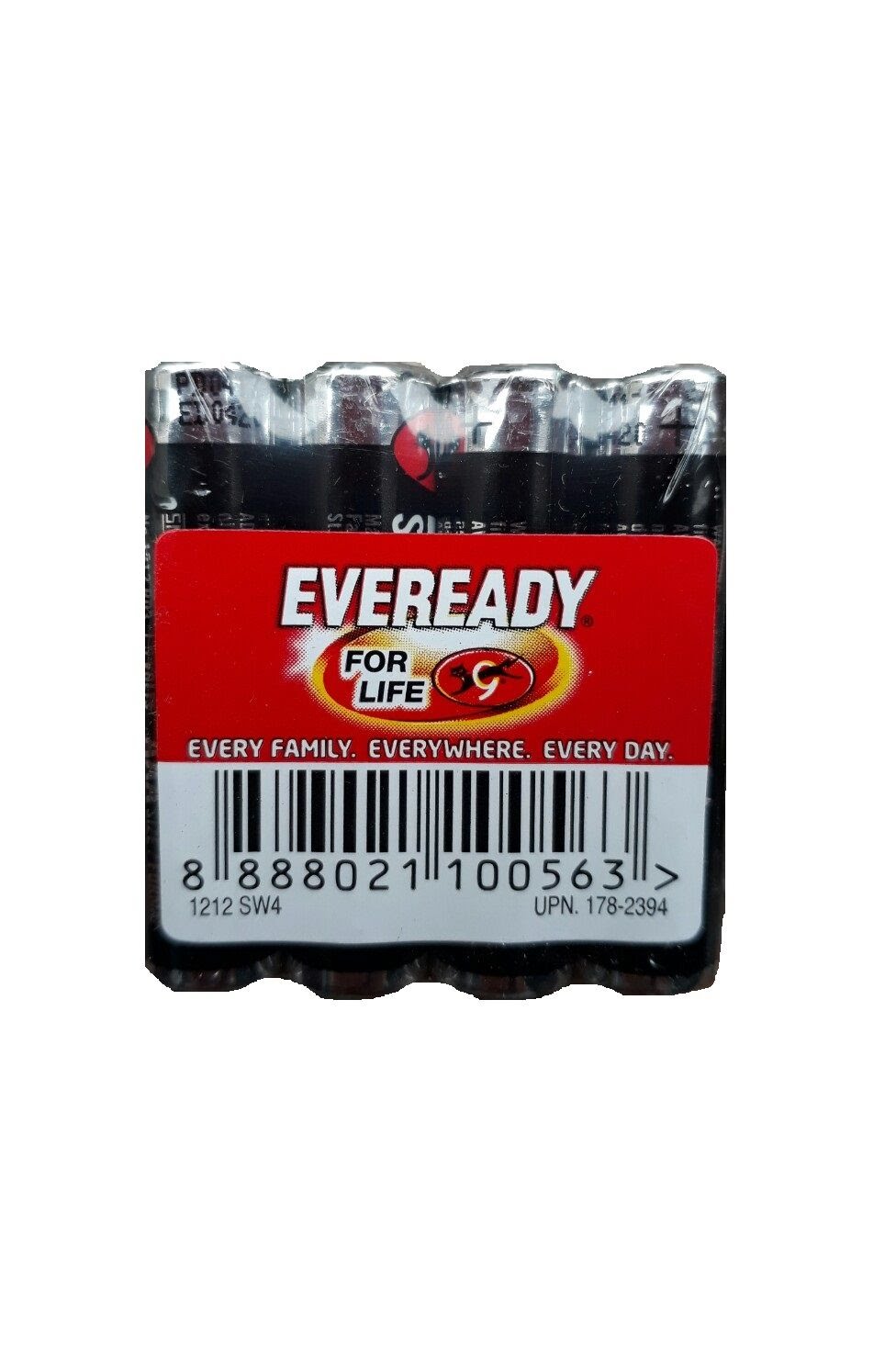 4 viên pin đũa aaa eveready mèo super 1.5v