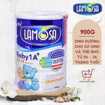 Sữa Bột Có Thành Phần Sữa Non Cho Bé - Lamosa BABY A+ 900G