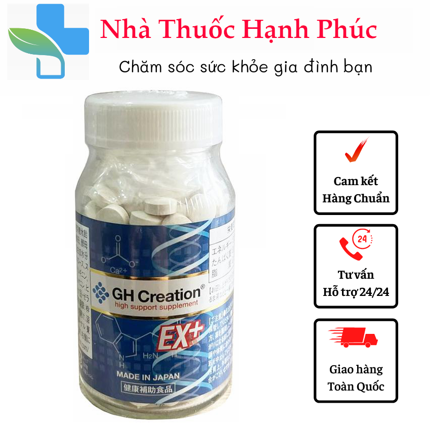 Viên uống tăng chiều cao GH Creation của Nhật Bản 270 viên