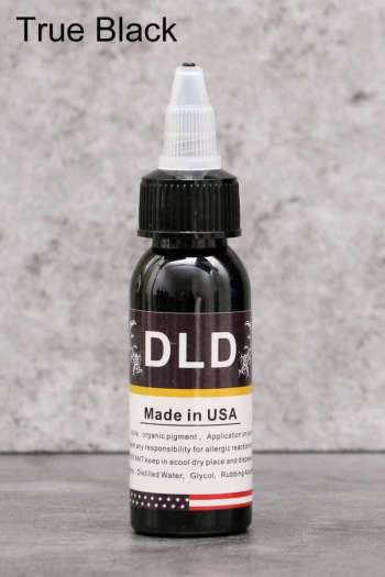 MỰC XĂM HÌNH DLD USA TRUE BLACK