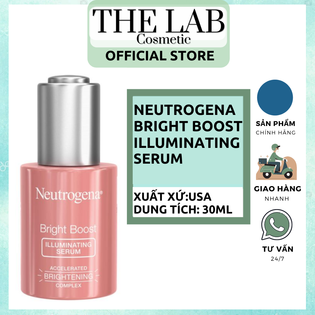 Serum Dưỡng Trắng Và Phục Hồi Da Neutrogena Bright Boost iLLuminating Serum 30ml
