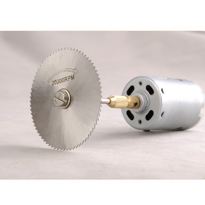 Motor 550 12v 20000 rpm trục d tháo từ máy mới 100%