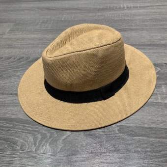 Mũ cói Panama vành nhỏ Unisex cho nam nữ