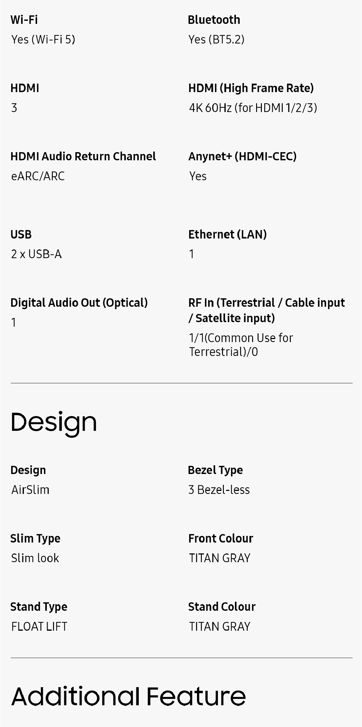 Samsung Crystal UHD DUE800 4K Tizen OS Smart-TV (2024) [Exklusiv online]