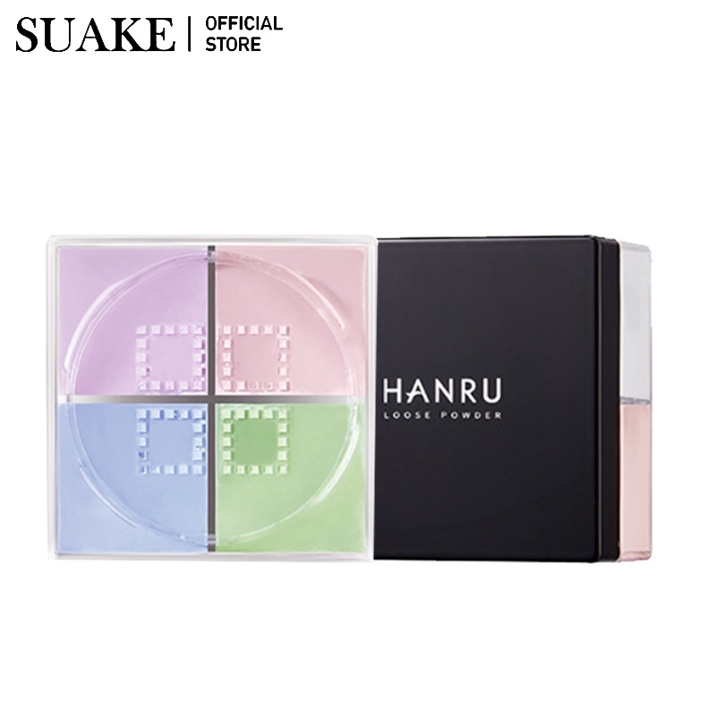 Gambar SUAKE New 4 Dispersing Powder Loose Powder Oil Control Makeup Setting Powder Waterproof Lasting Anti Sweat Non Take Off For Daily Makeup Vailable Makeup Powder