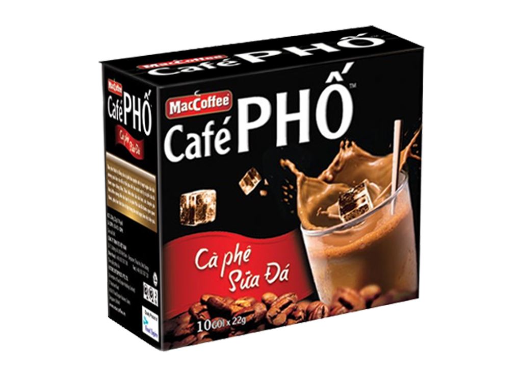 Cà phê phố - sữa đá 10 gói
