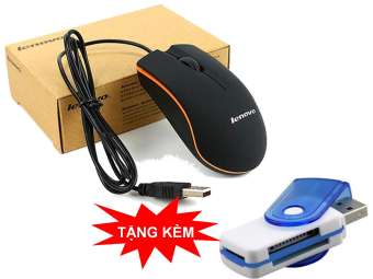 Chuột quang Lenovo + Tặng đàu đọc thẻ nhớ đa năng 4 trong 1