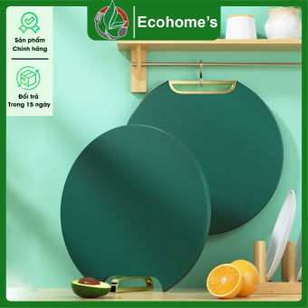 Thớt nhựa kháng khuẩn Ecohome's, thớt nhựa cao cấp hai mặt nhập khẩu Đài Loan chất liệu PP an toàn vệ sinh thực phẩm chịu bền cao chống trơn trượt