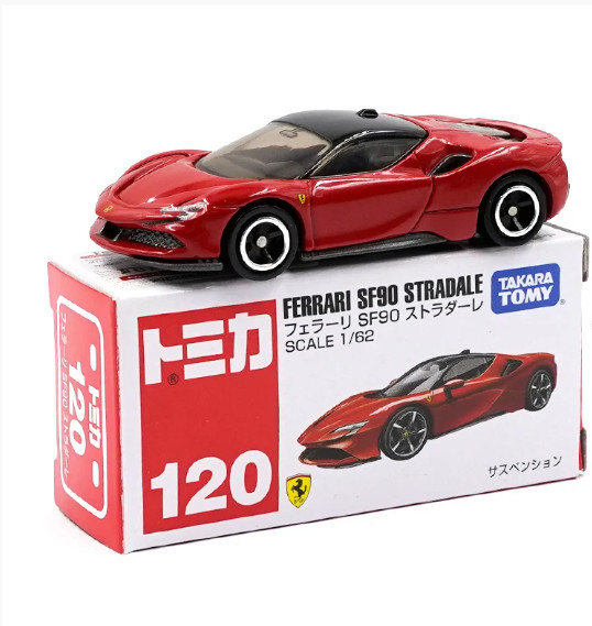 Mô hình xe tomica 120 ferrari sf90 stradale