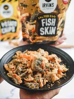 Da Cá Trứng Muối IRVIN Singapore