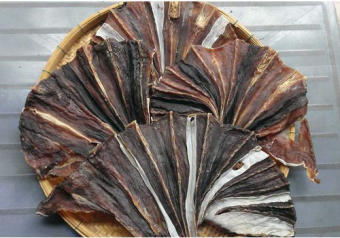 1 KG Khô Cá Đuối Lạc ĐEN Đặc Sản Loại 1 Không Tẩm